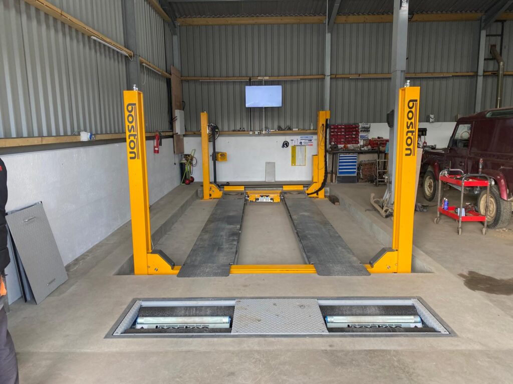 one man test lane